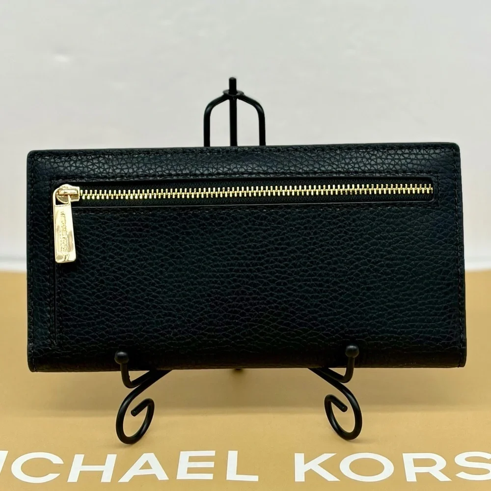 Michael Kors Jet Set Reed Large Bifold Wallet Black